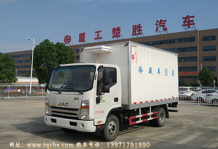 江淮帥鈴寬體國五4.2米冷藏車